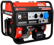 Бензиновый генератор A-iPower A6000EAX